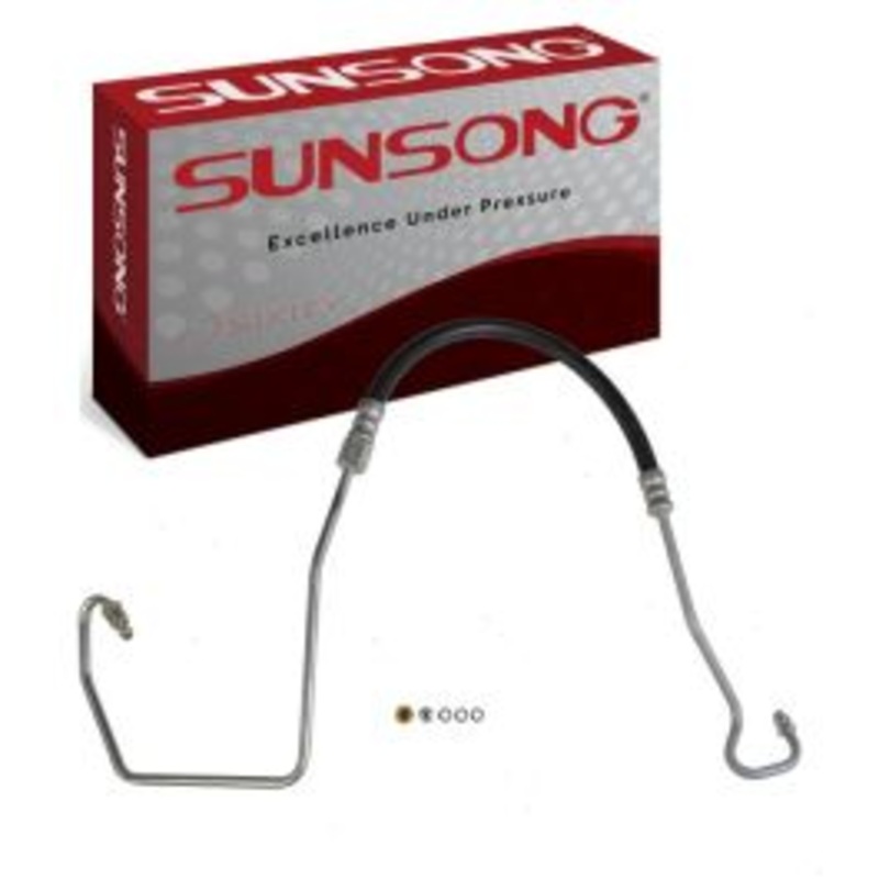 Sunsong Pump To Hydroboost Power Steering Pressure Line Hose for 2003-2005 Chevrolet Express 1500