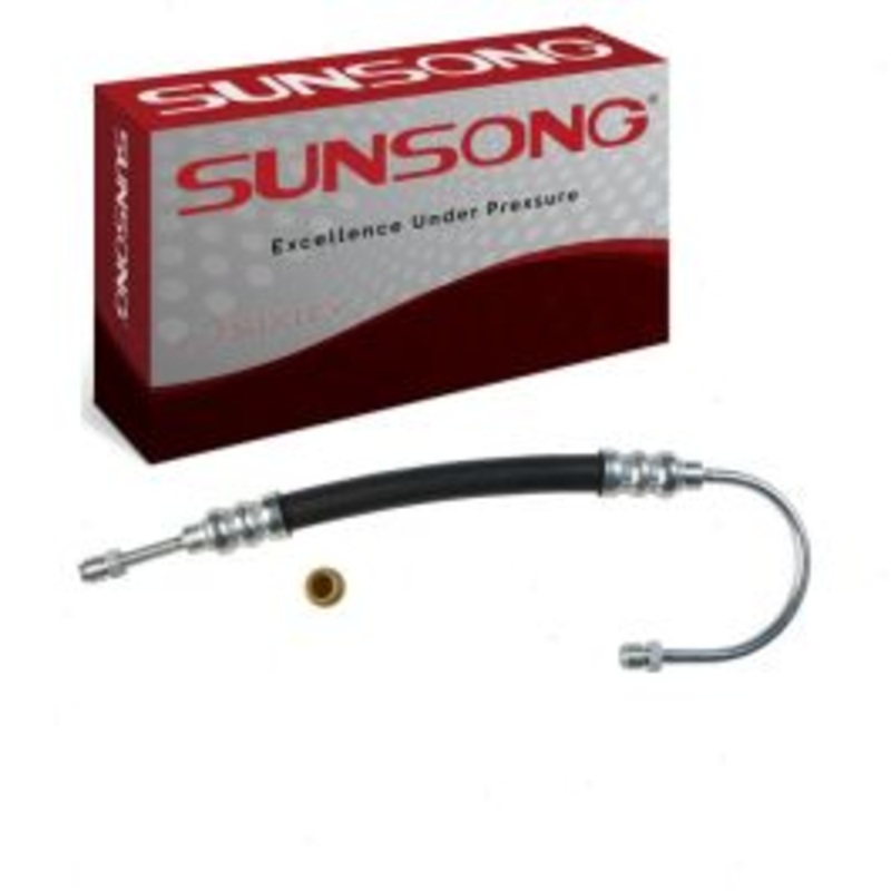 Sunsong Retract Power Steering Cylinder Line Hose for 1963-1982 Chevrolet Corvette