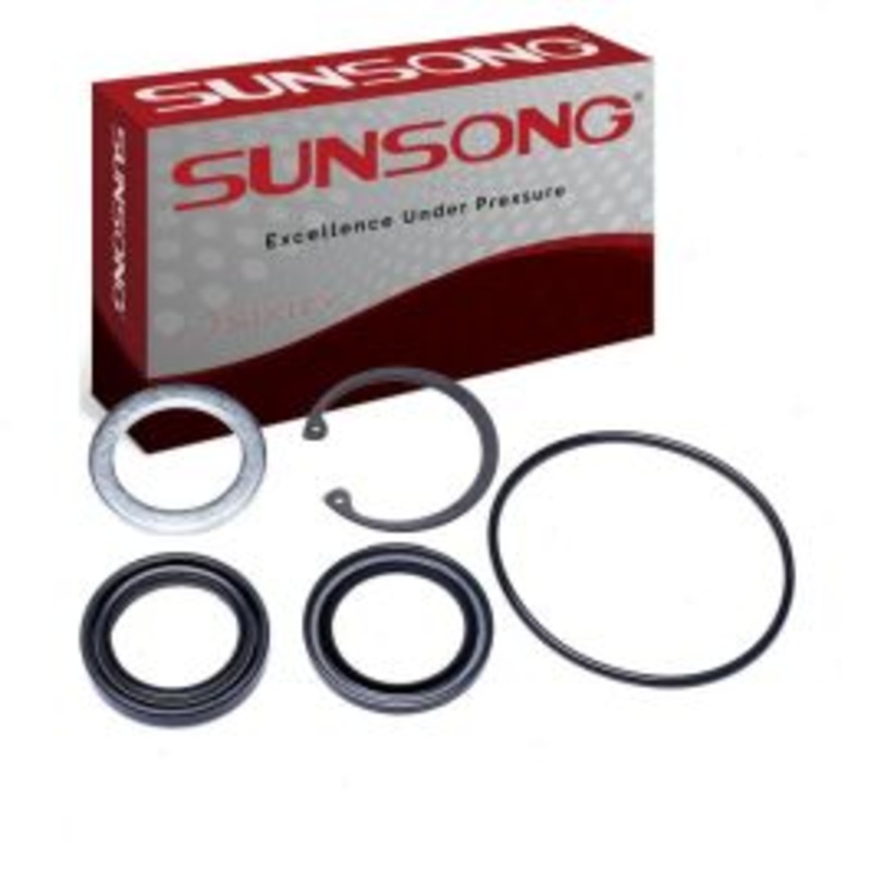 Sunsong Steering Gear Pitman Shaft Seal Kit for 1988-1999 GMC C2500 4.3L 6.5L V6 V8