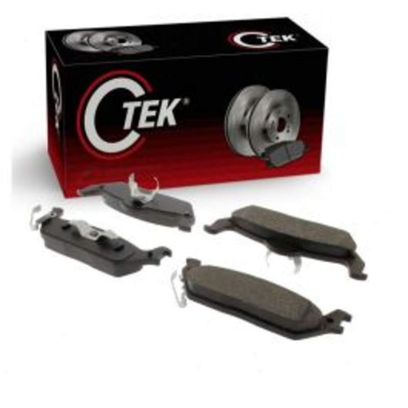 Centric CTEK Rear Disc Brake Pad Set for 2003-2015 Ford Lobo
