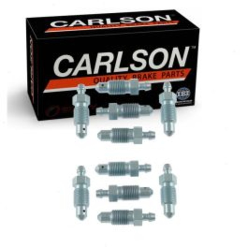 2 pc Carlson Rear Brake Bleeder Screws for 2012-2014 Mercedes-Benz E550