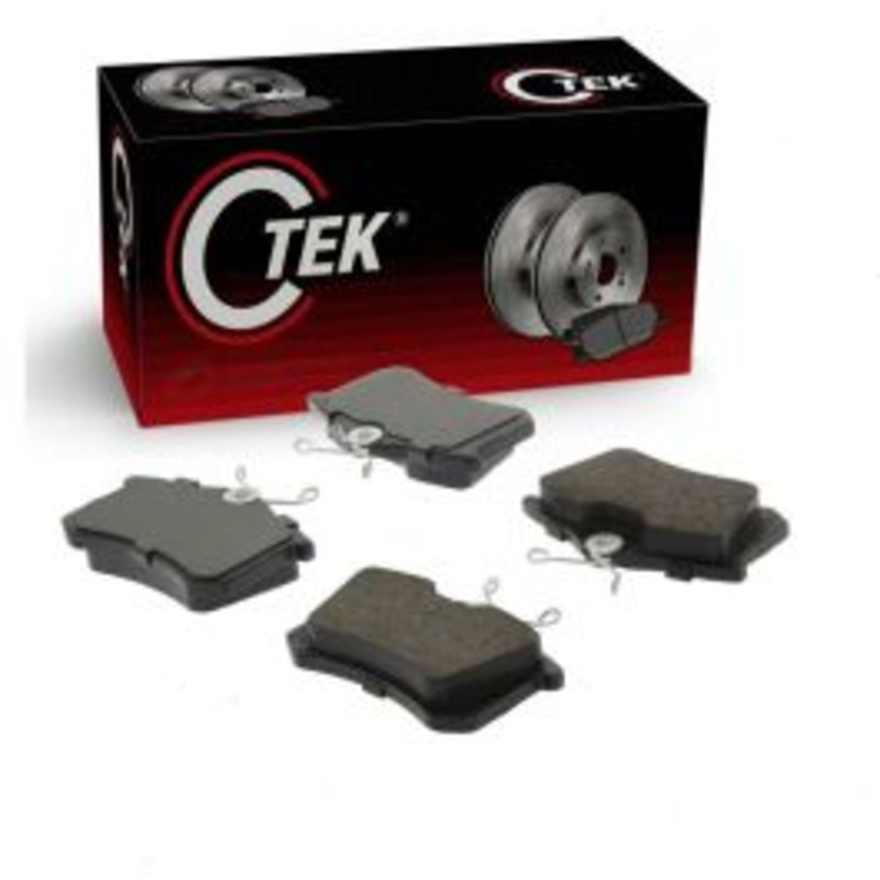Centric CTEK Rear Disc Brake Pad Set for 2001-2018 Seat Toledo
