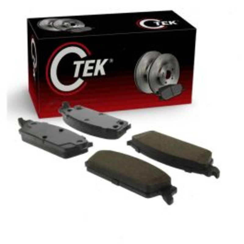Centric CTEK Rear Disc Brake Pad Set for 2007-2014 Chevrolet Suburban 1500
