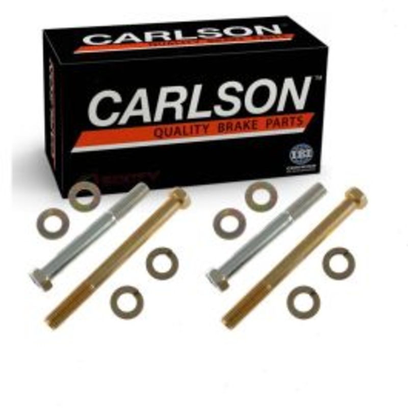 2 pc Carlson Front Brake Caliper Guide Pin Kit for 1989-1992 Geo Prizm