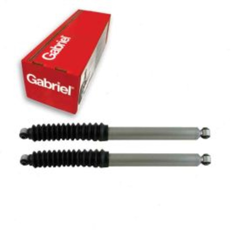 2 pc Gabriel MaxControl Rear Shock Absorbers for 2001-2010 GMC Sierra 2500 HD