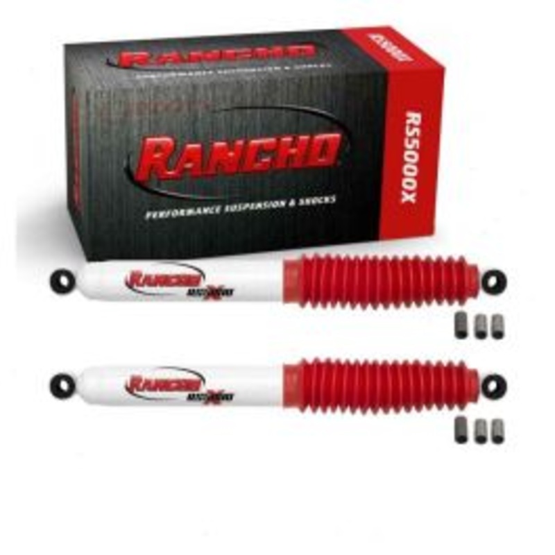2 pc Rancho RS5000X Rear Shock Absorbers for 1961-1965 Dodge W300 Series