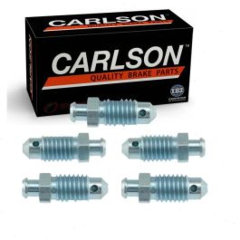 Carlson Front Brake Bleeder Screw for 1988-1991 Buick Reatta