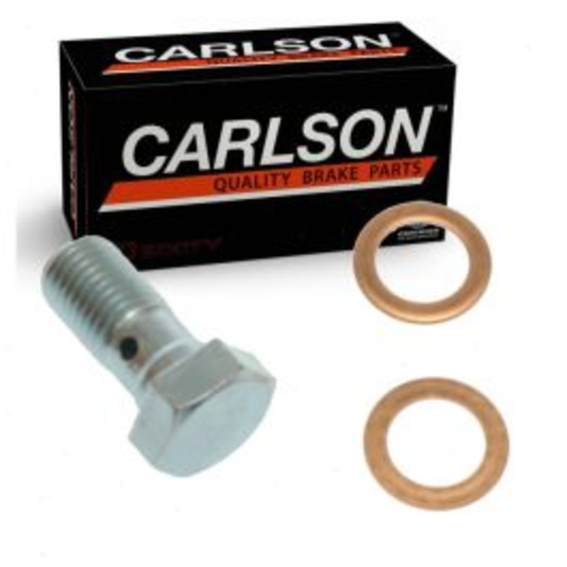 Carlson Front Brake Hydraulic Banjo Bolt for 1987-1994 Dodge Shadow