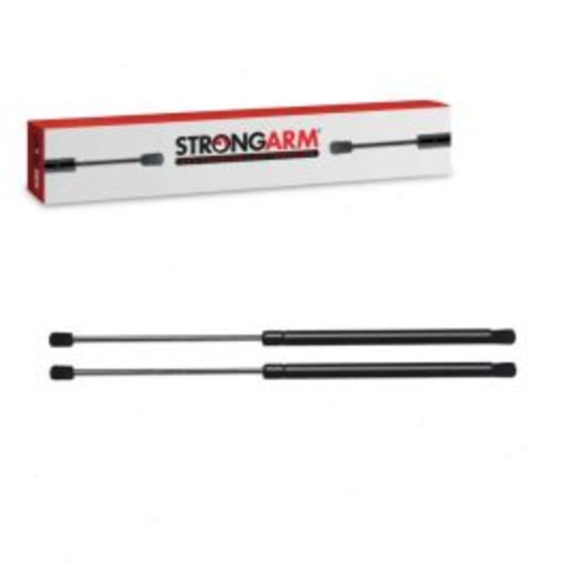 2 pc StrongArm 4642 Back Glass Lift Supports - 17.50" Extended 11.60" Compressed 49 lbs