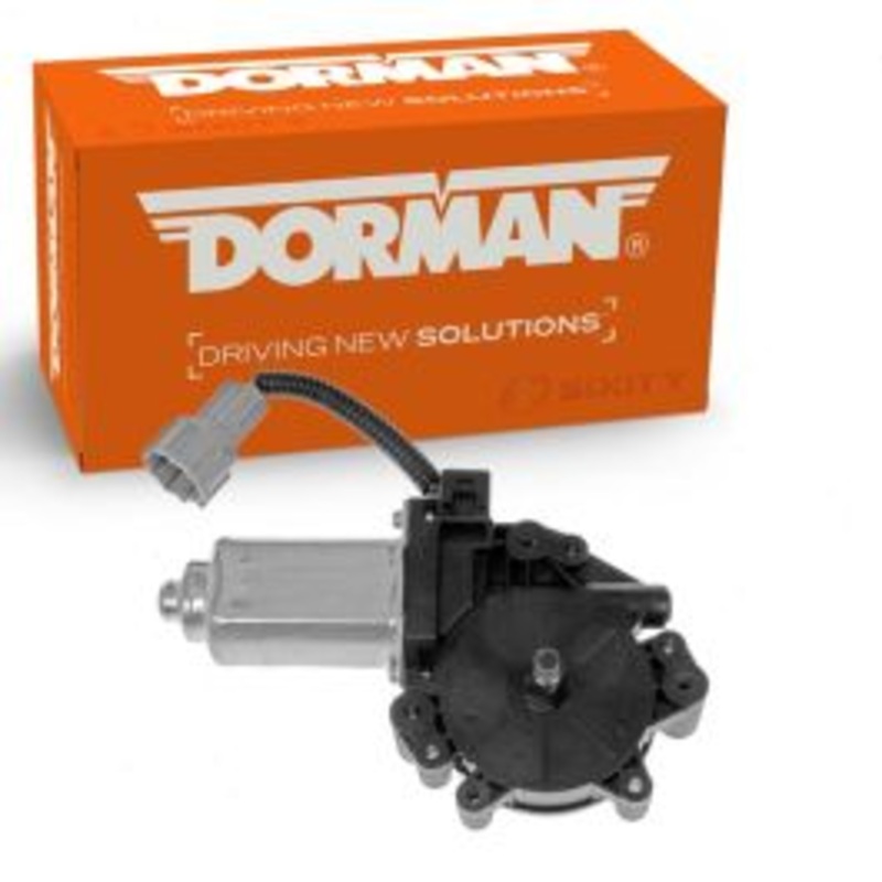 Dorman Front Left Power Window Motor for 2017-2019 Nissan Titan XD