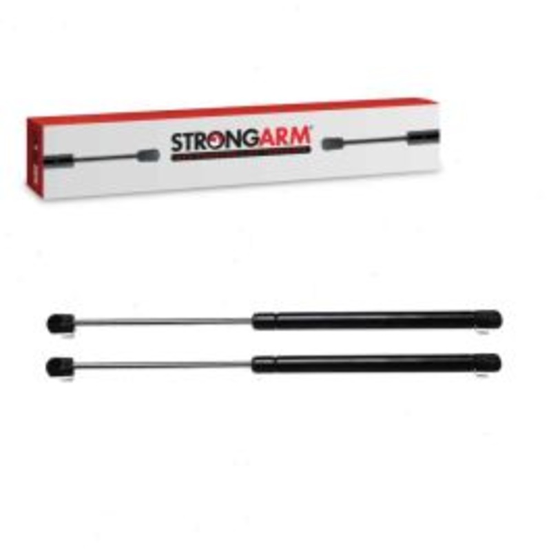 2 pc StrongArm 4762 Back Glass Lift Supports - 19.45" Extended 13.67" Compressed 63 lbs