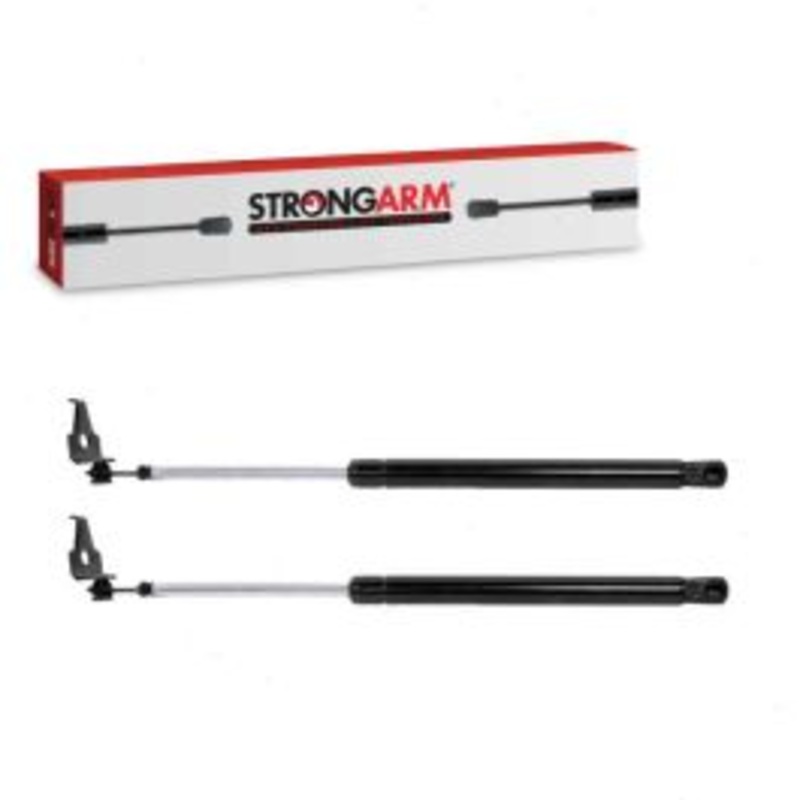 2 pc StrongArm 4547 Hood Lift Supports - 14.73" Extended 10.79" Compressed 135 lbs