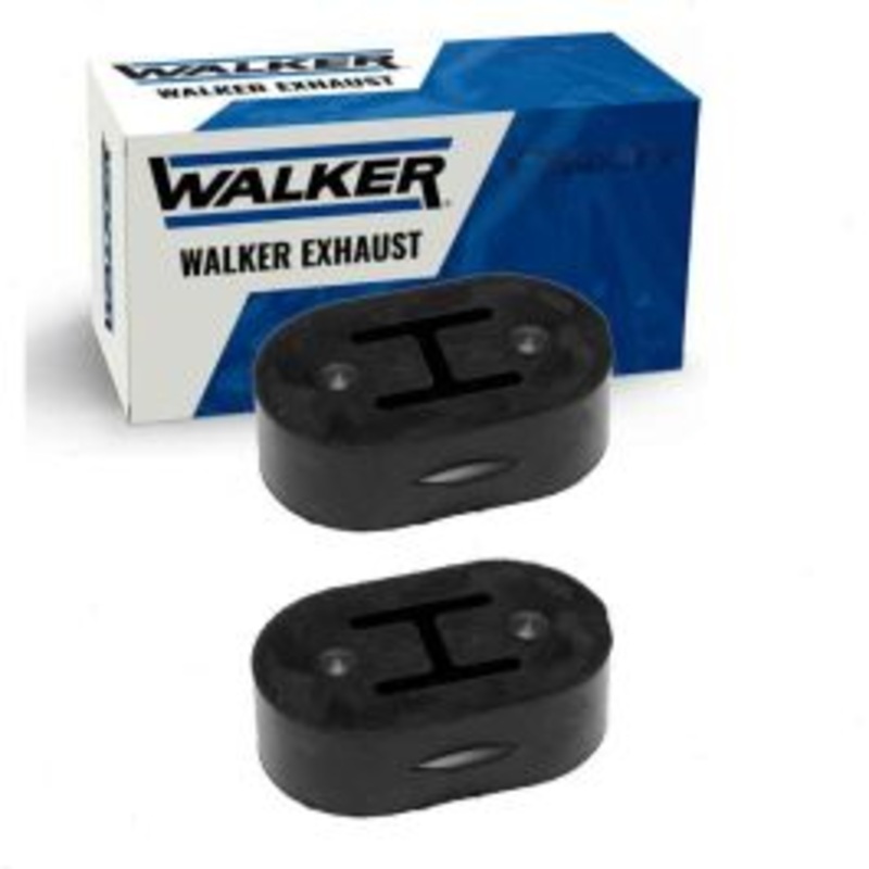 2 pc Walker Exhaust System Insulators for 1986 Nissan 720 2.4L L4