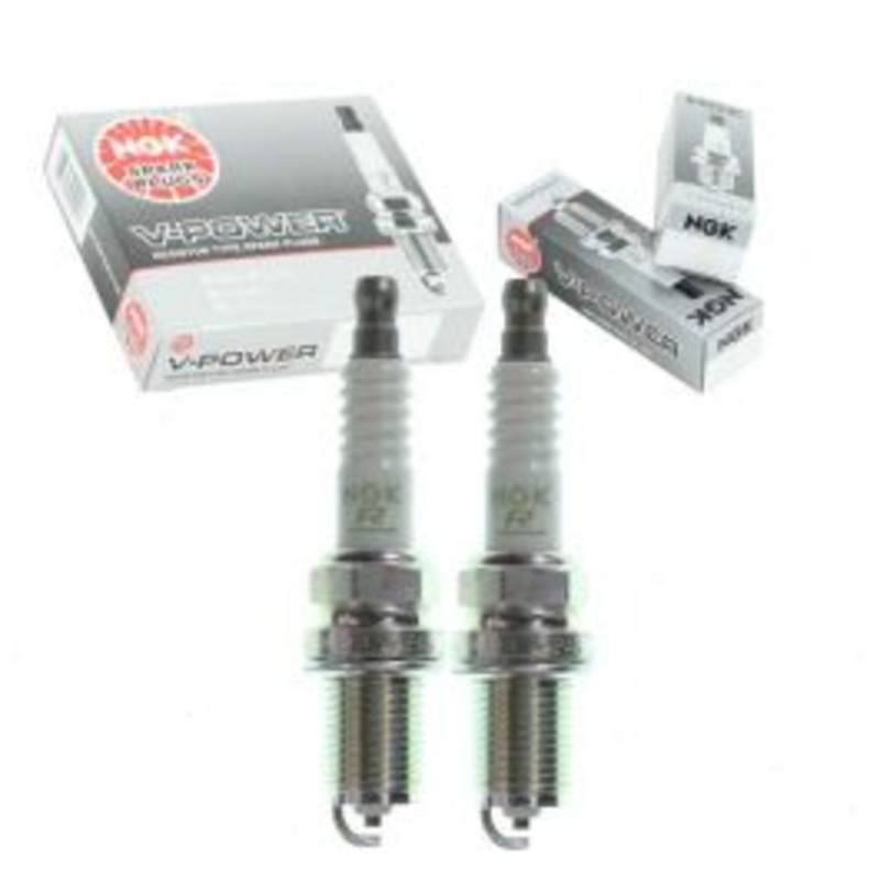 2 pc NGK V-Power 2756 BKR6E-11 Spark Plugs