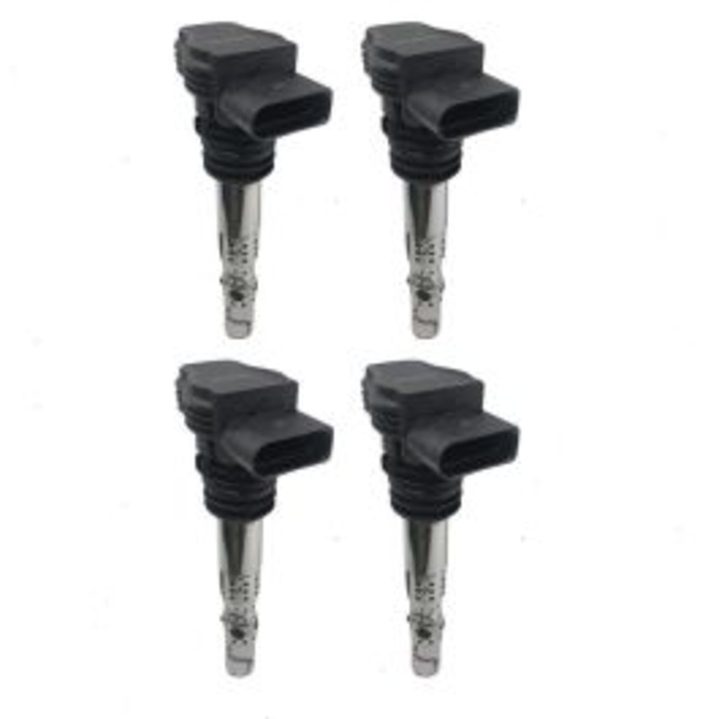4 pc Hitachi Ignition Coils for 2001-2005 Volkswagen Passat 1.8L L4