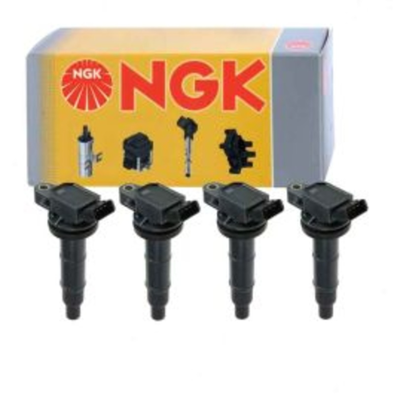 4 pc NGK Ignition Coils for 2009-2013 Toyota Matrix 2.4L L4