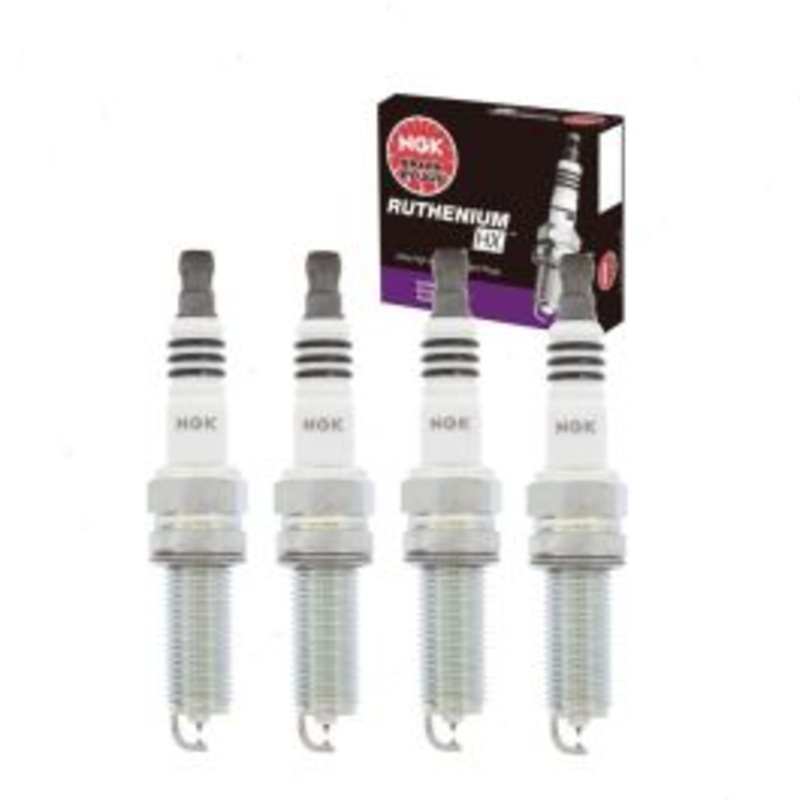 4 pc NGK Ruthenium HX Spark Plugs for 2008-2012 Honda Accord 2.4L L4
