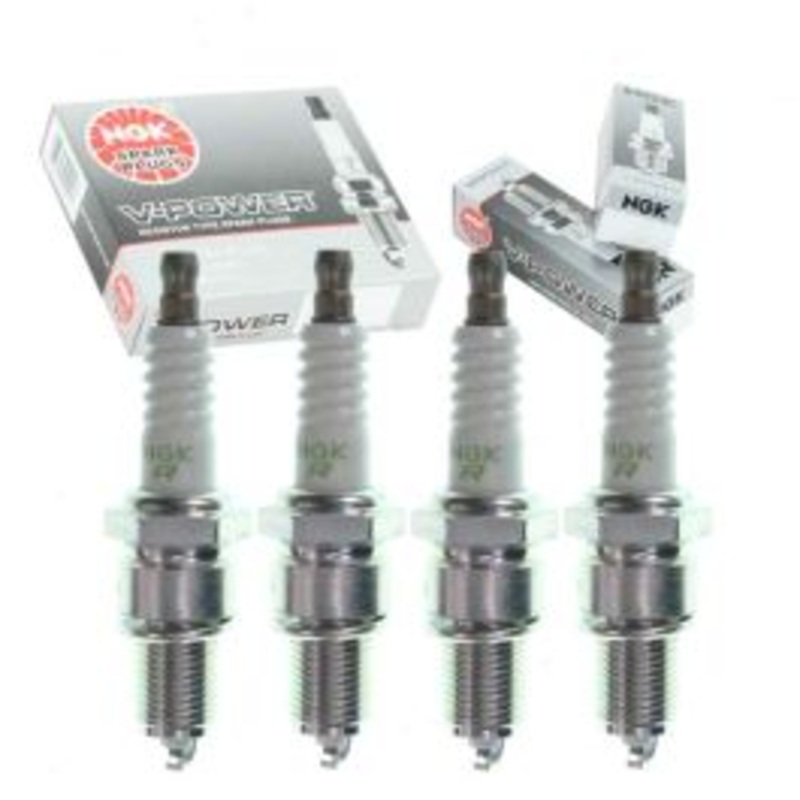 4 pc NGK V-Power Spark Plugs for 1979-1982 Plymouth Champ 1.4L 1.6L L4