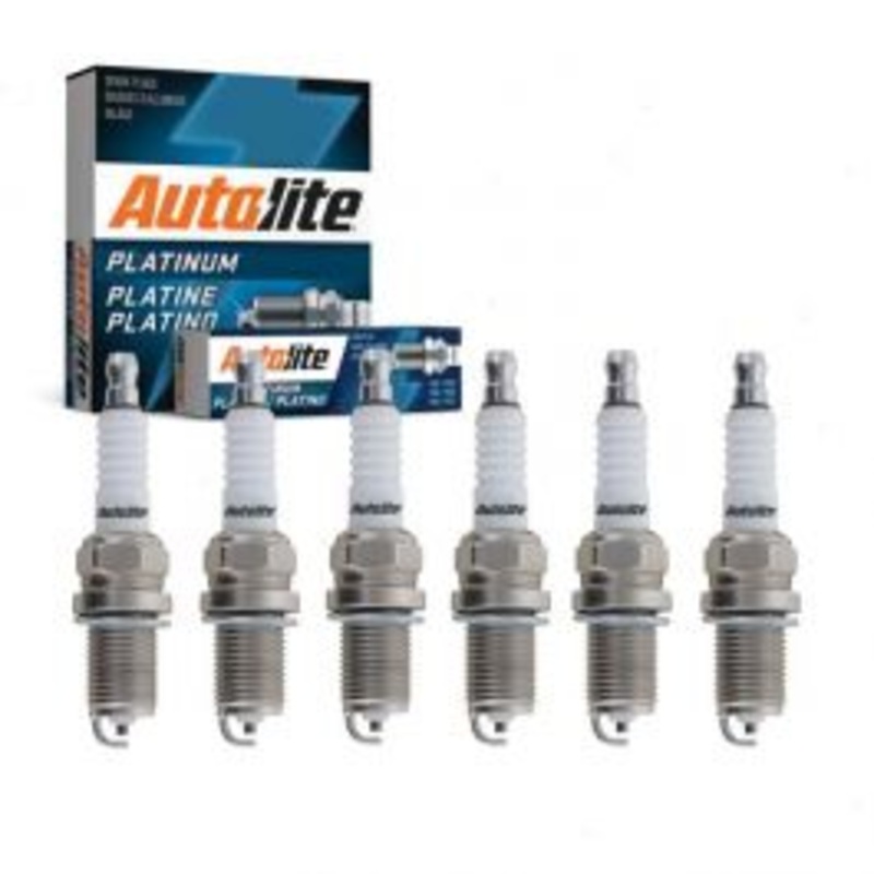 6 pc Autolite Platinum Spark Plug for 1994-2000 Mitsubishi Montero 3.5L V6