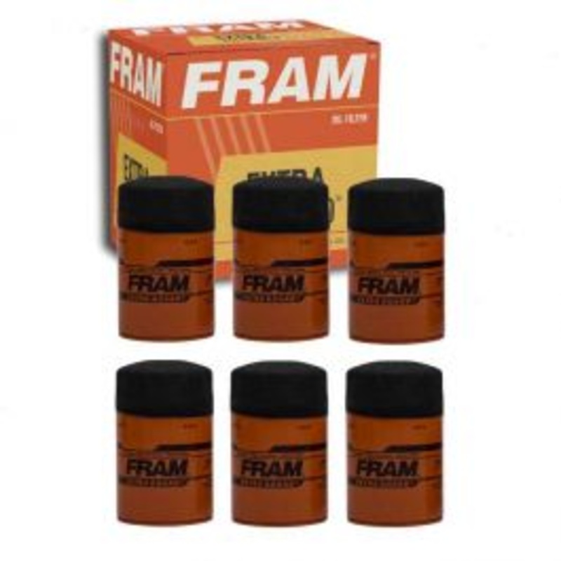 6 pc FRAM Extra Guard PH3980 Engine Oil Filters