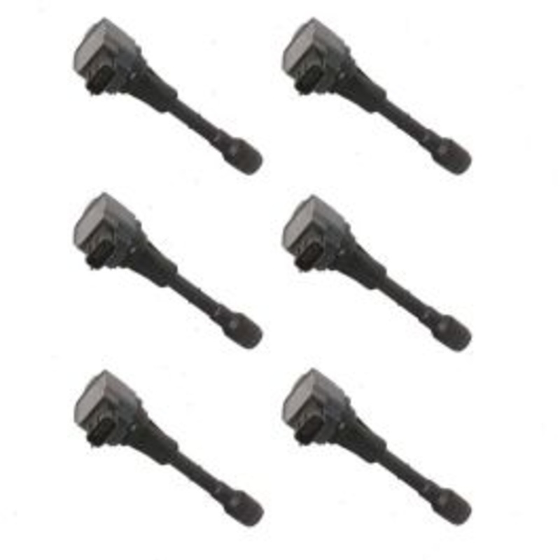 6 pc Hitachi Ignition Coils for 2013 Infiniti EX37 3.7L V6