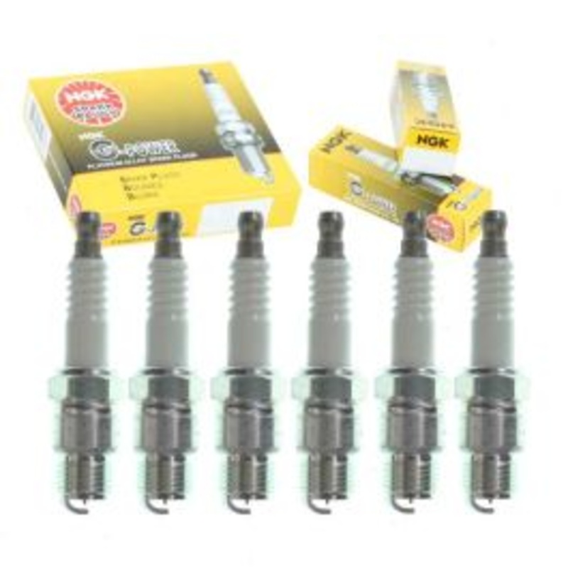 6 pc NGK G-Power Spark Plugs for 1970-1974 GMC G25 G2500 Van 4.1L 4.8L L6