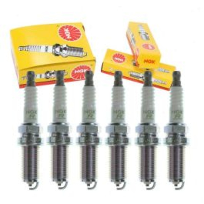 6 pc NGK Standard 92038 LFR7A Spark Plugs