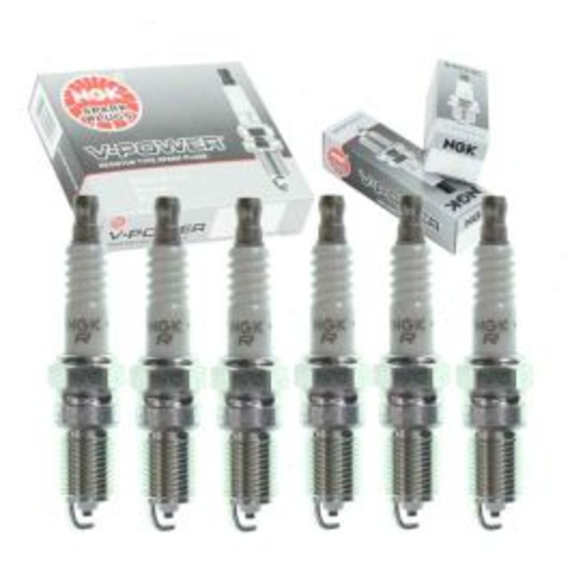 6 pc NGK V-Power Spark Plugs for 2002-2007 Buick Rendezvous 3.4L 3.5L V6