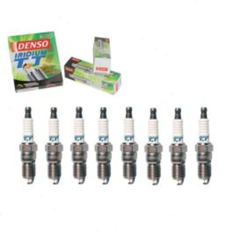 8 pc DENSO Iridium TT Spark Plugs for 2003-2009 Hummer H2 6.0L 6.2L V8