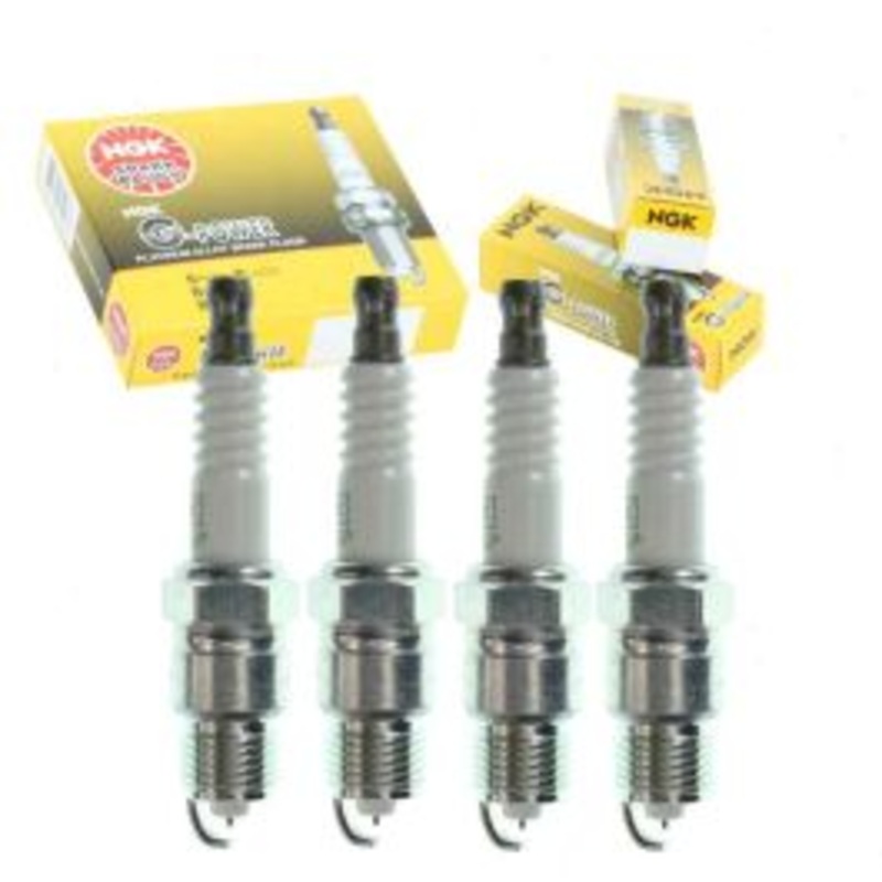 4 pc NGK G-Power Spark Plugs for 1982-1983 Pontiac 6000 2.5L L4