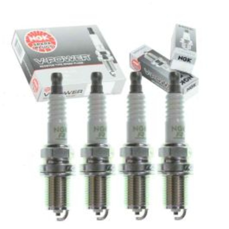 4 pc NGK V-Power Spark Plugs for 1991-2001 Nissan Sentra 1.6L 2.0L L4