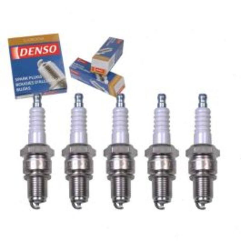 5 pc DENSO Standard U-Groove Spark Plugs for 1983-1985 Audi Quattro 2.2L L5