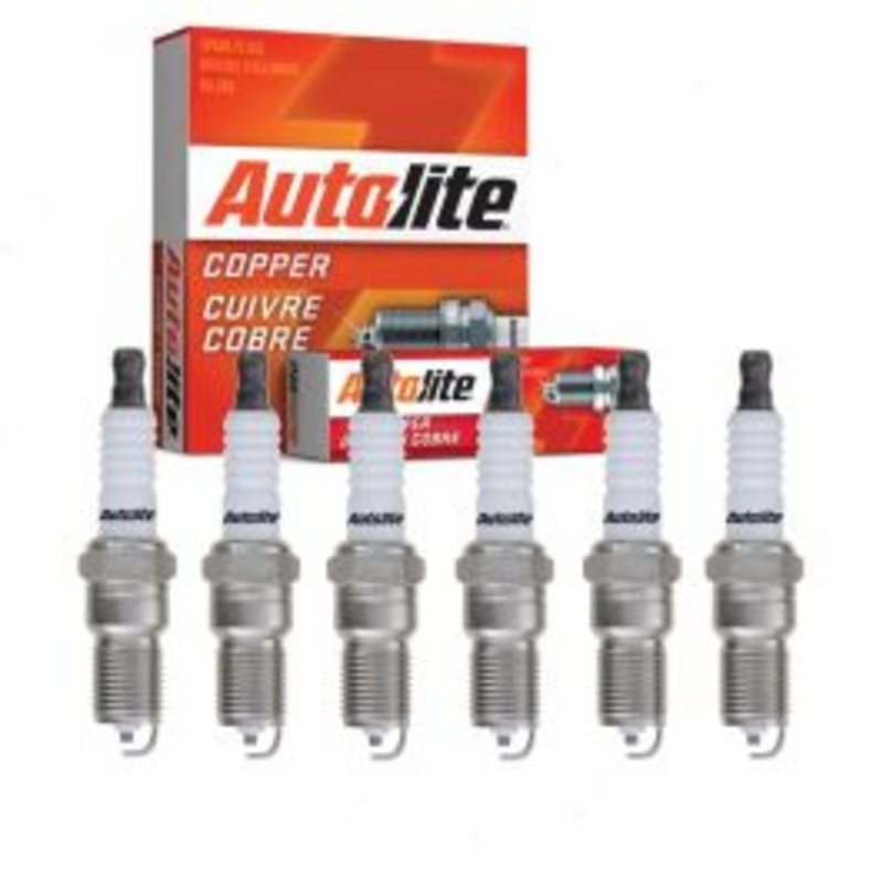 6 pc Autolite Copper Core Spark Plugs for 1996-2008 Pontiac Grand Prix 3.1L 3.8L V6
