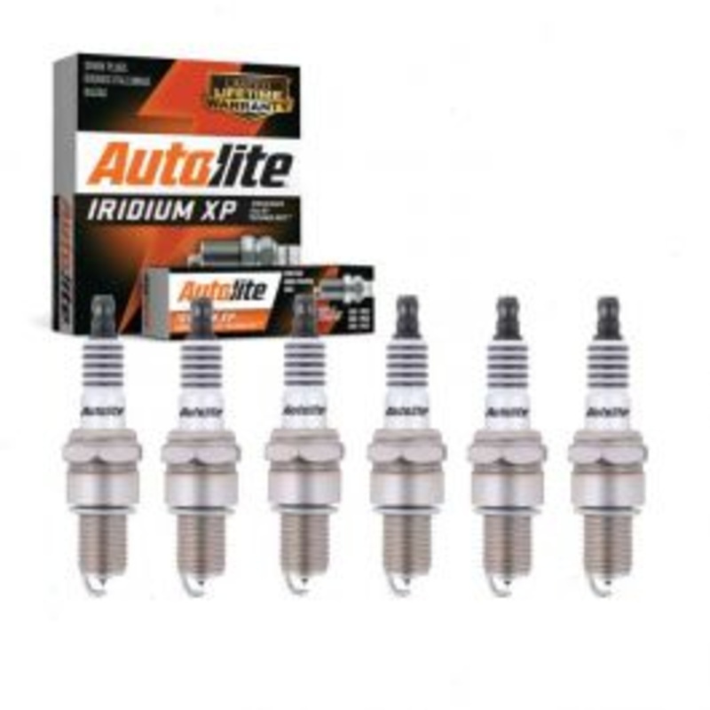 6 pc Autolite Iridium XP Spark Plug for 1972 International M1100 4.2L L6