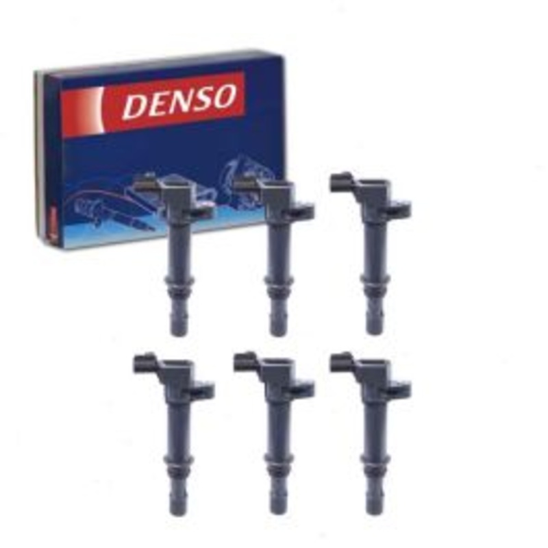 6 pc DENSO Direct Ignition Coils for 2002-2008 Dodge Ram 1500 3.7L V6