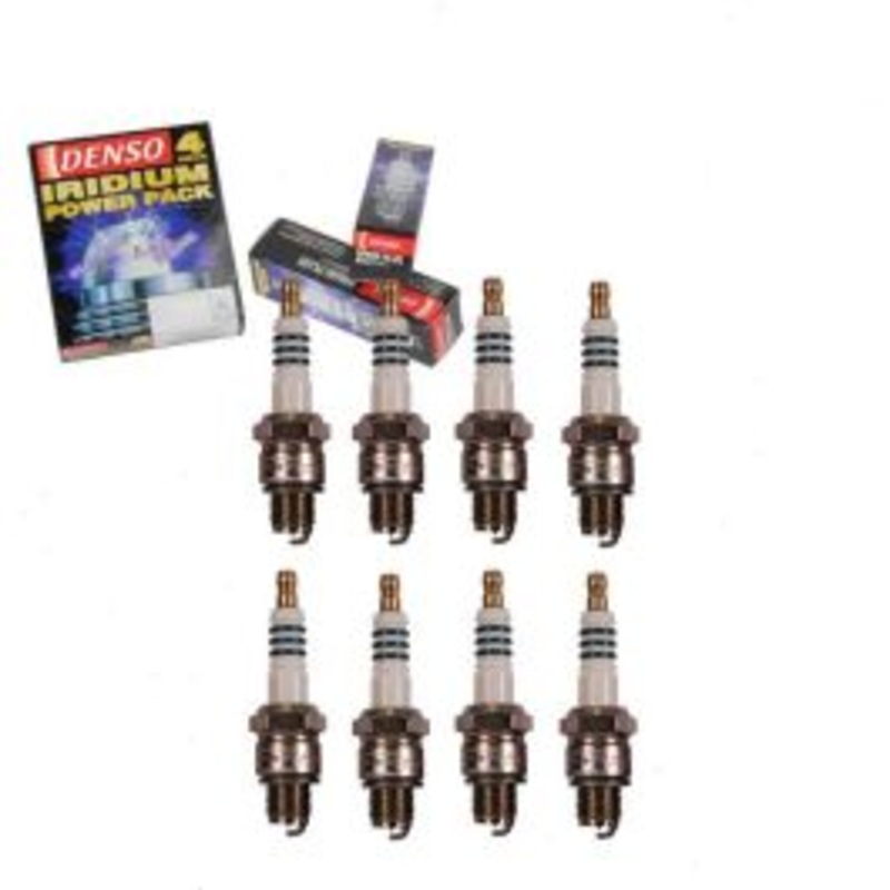 8 pc DENSO Iridium Power 5381 IWF27 Spark Plugs
