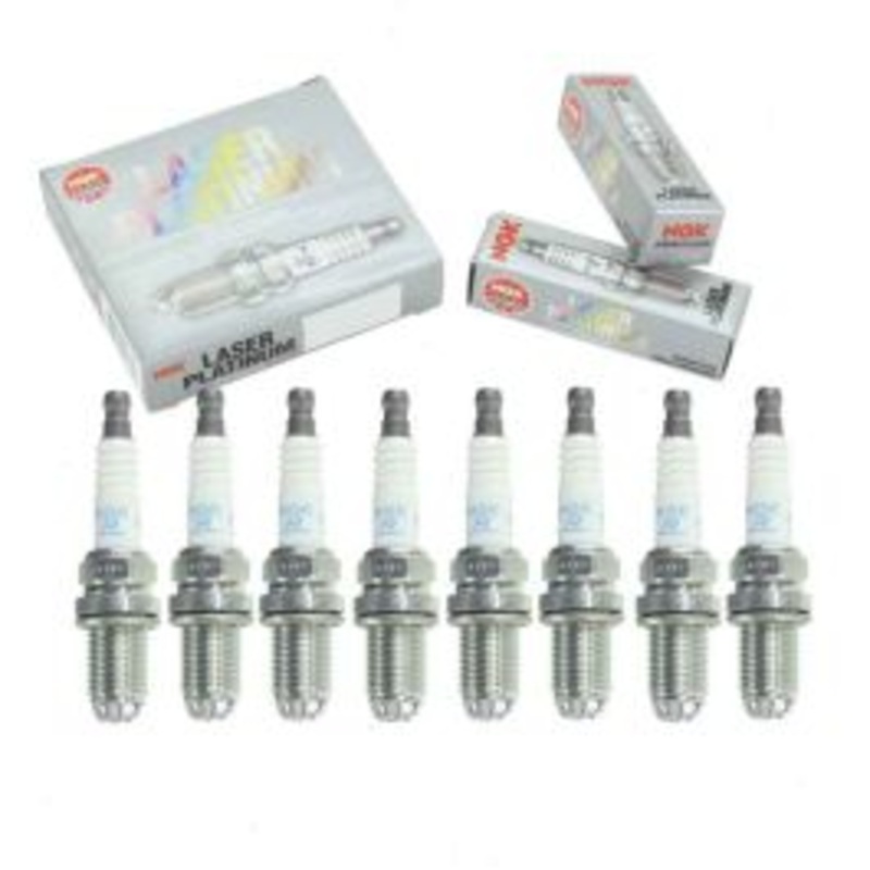 8 pc NGK Laser Platinum Spark Plugs for 2000-2003 BMW M5 5.0L V8