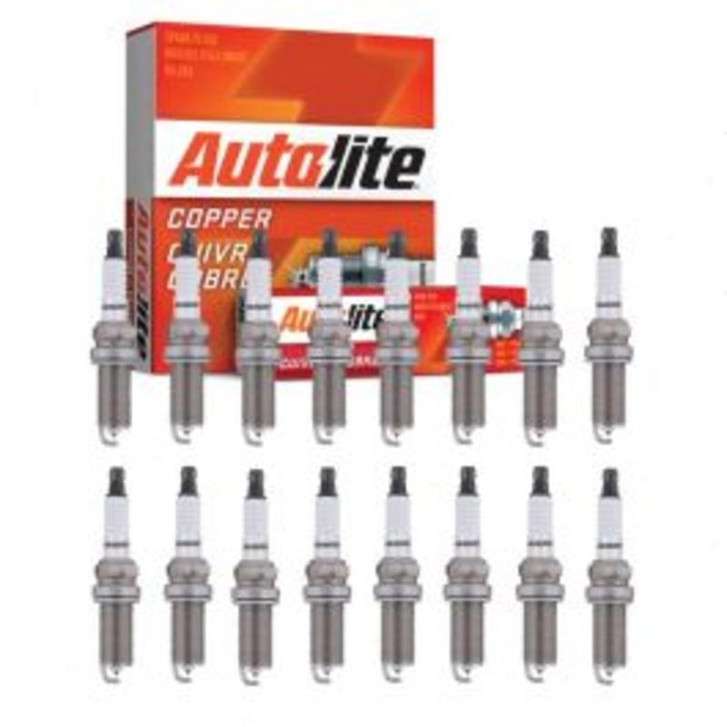 16 pc Autolite Copper Core Spark Plugs for 2009-2010 Jeep Commander 5.7L V8