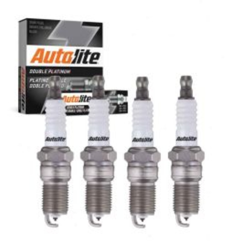 4 pc Autolite Double Platinum Spark Plug for 2005-2008 Ford Escape 2.3L L4