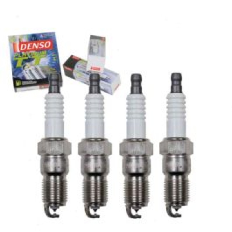 4 pc DENSO Platinum TT Spark Plugs for 1993 Chevrolet Lumina 2.2L L4