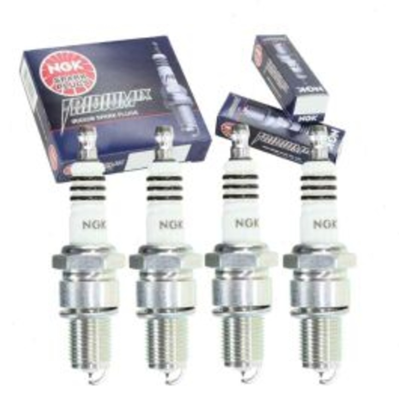 4 pc NGK Iridium IX Spark Plugs for 1975-1977 Renault R12 1.6L L4