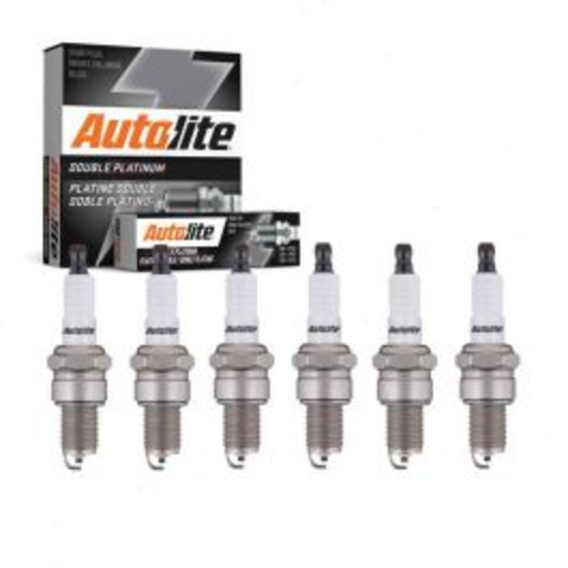6 pc Autolite Double Platinum Spark Plug for 1957 Jaguar XKSS