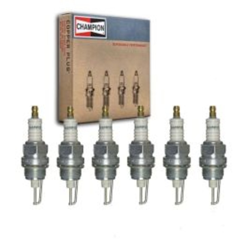 6 pc Champion Industrial 589 W89D Spark Plugs