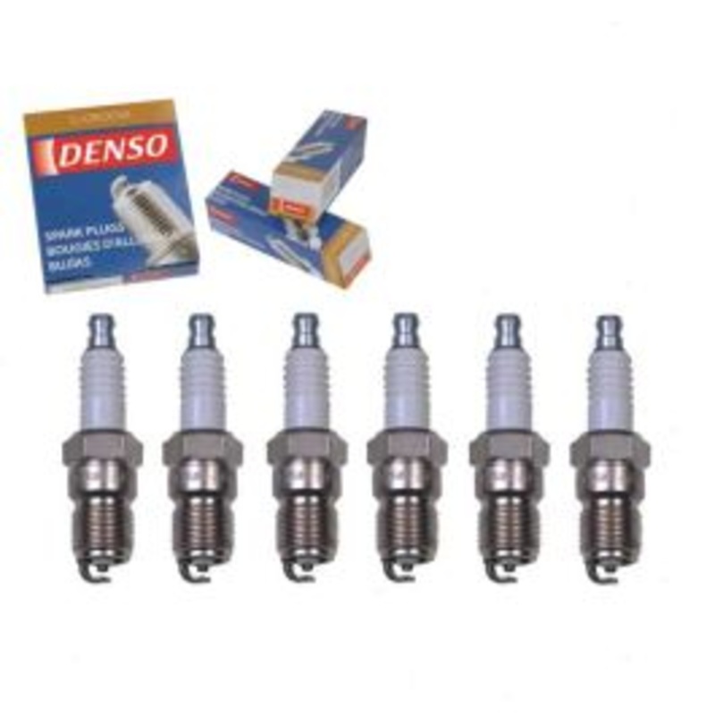 6 pc DENSO Standard U-Groove Spark Plugs for 1988-2005 Mercury Sable 3.0L V6