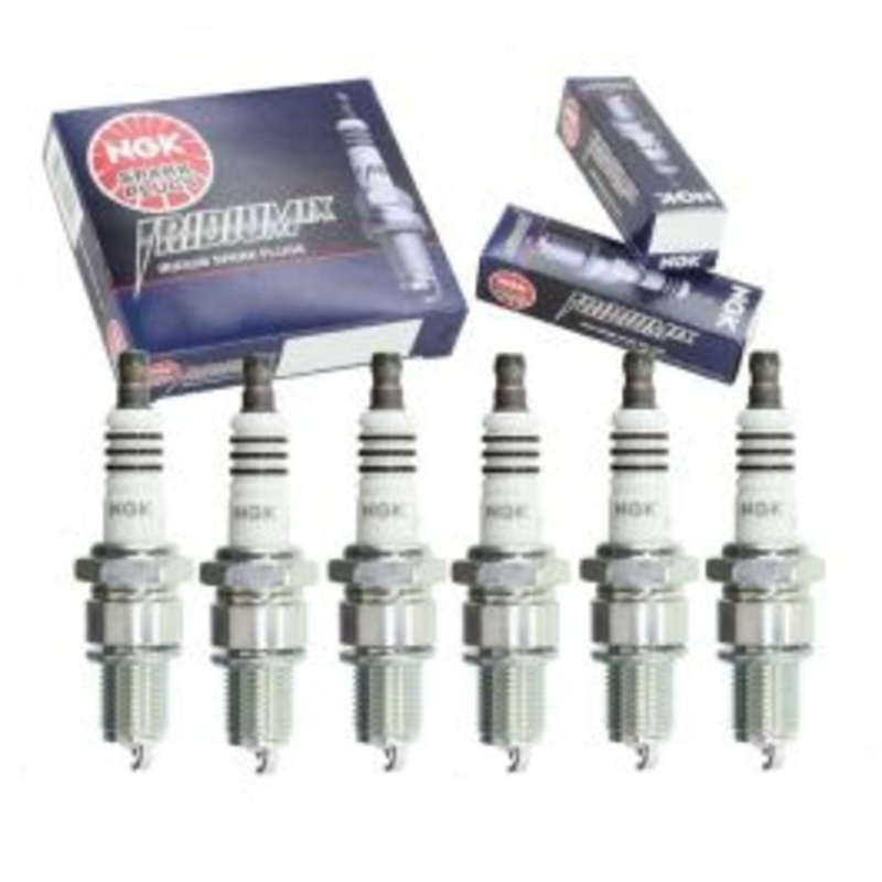 6 pc NGK Iridium IX Spark Plugs for 1992-1994 Dodge Shadow 3.0L V6
