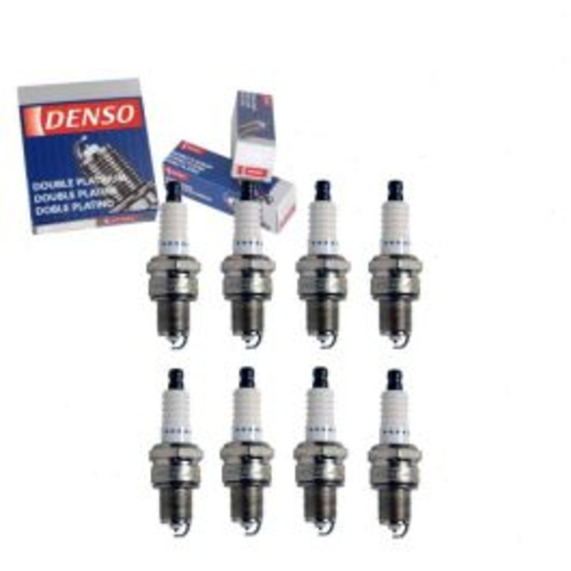 8 pc DENSO Double Platinum 3004 P16R Spark Plugs