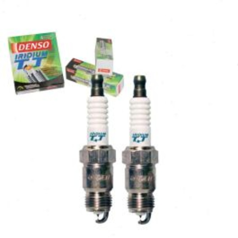 2 pc DENSO Iridium TT 4715 ITF16TT Spark Plugs