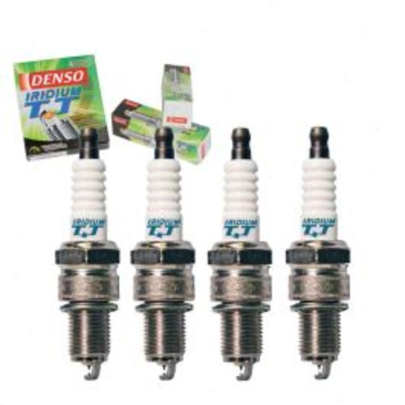 4 pc DENSO Iridium TT Spark Plugs for 1992-1994 Plymouth Colt 1.5L 2.4L L4