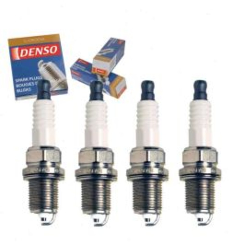 4 pc DENSO Standard U-Groove Spark Plugs for 1998-1999 Chevrolet Metro 1.3L L4