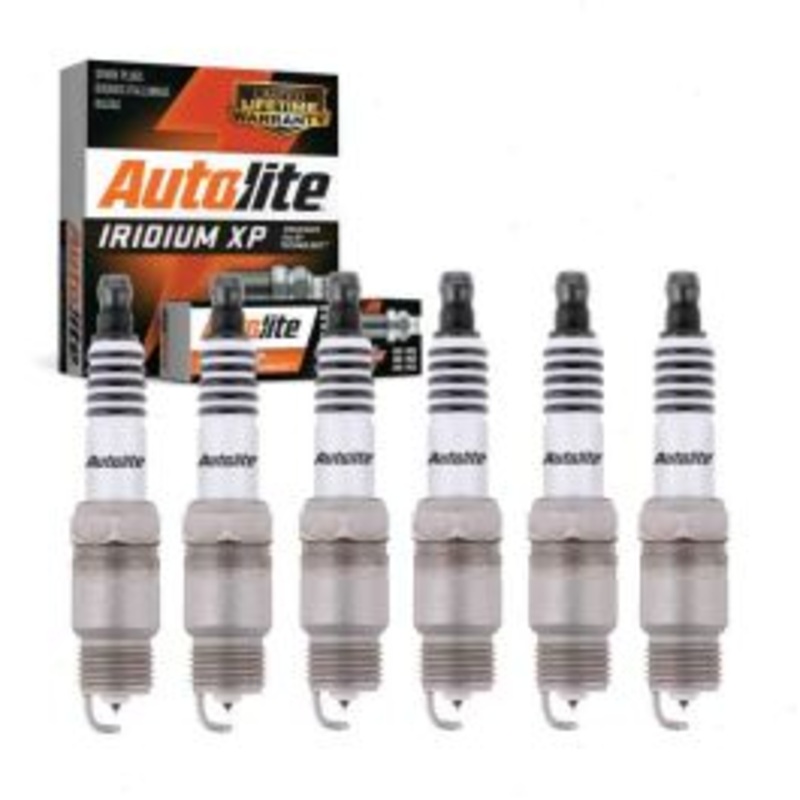 6 pc Autolite Iridium XP Spark Plug for 1986 Jeep Comanche 2.8L V6